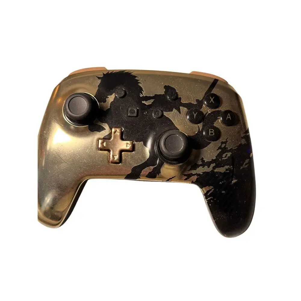 Power A Nintendo Switch Black Gold Legend Of Zelda Enhanced Wireless Controller